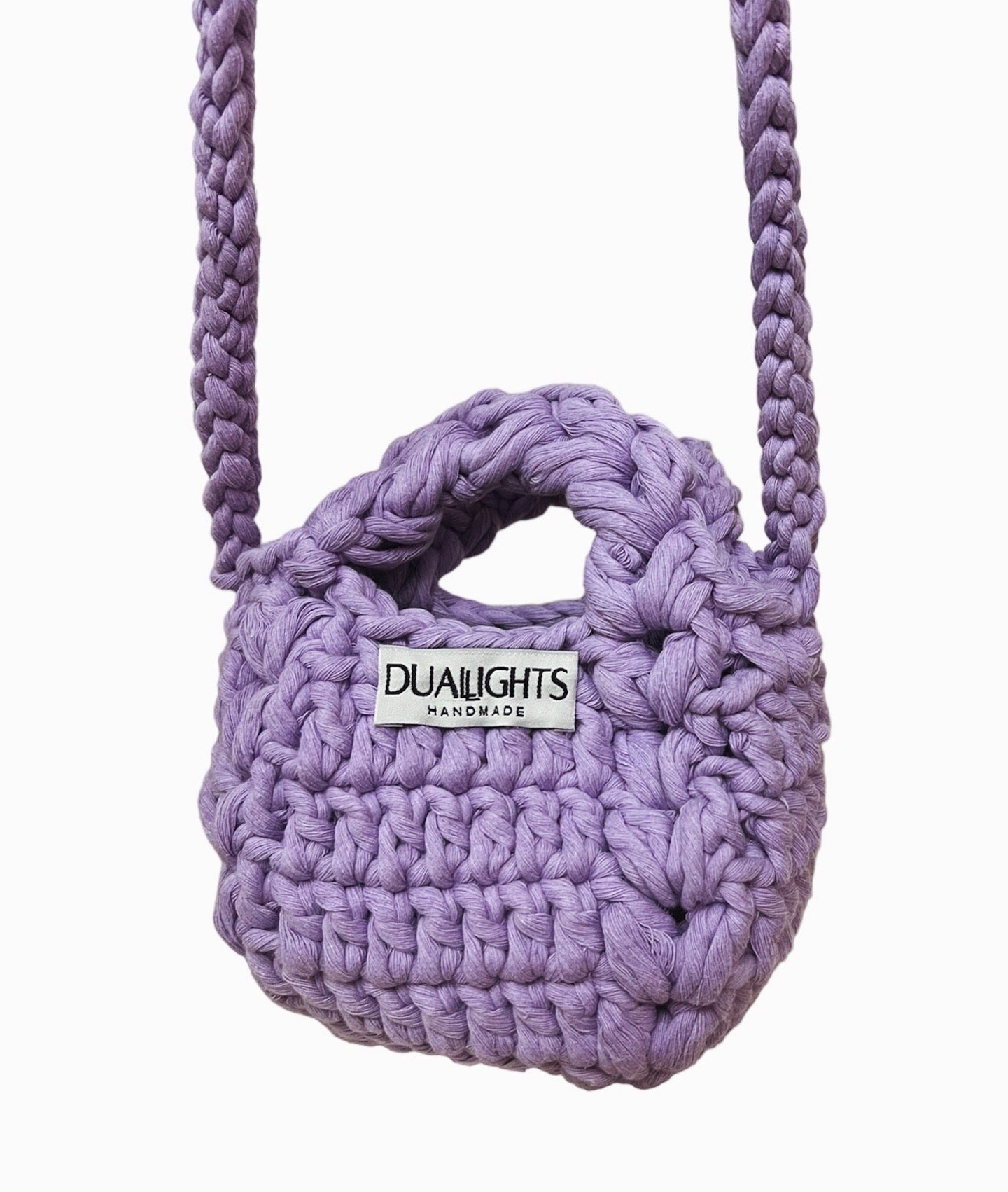 mini puffed 3d crossbody bag ,  lavender