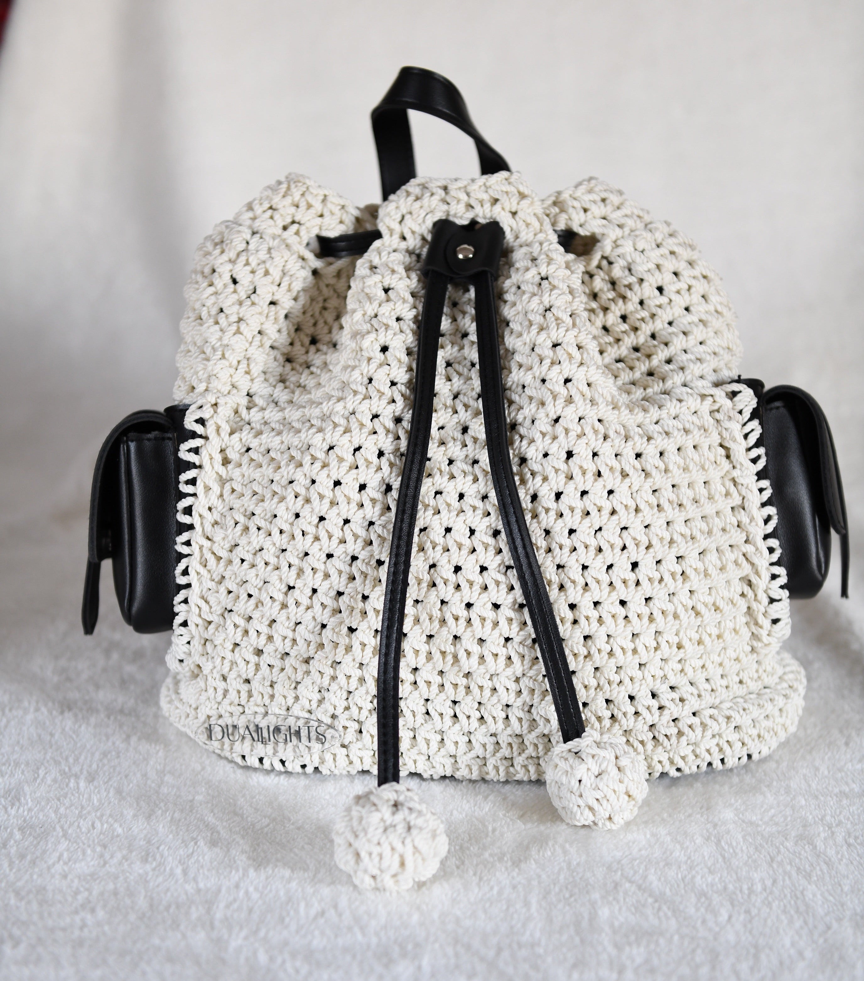 cargo backpack , black/ off-white