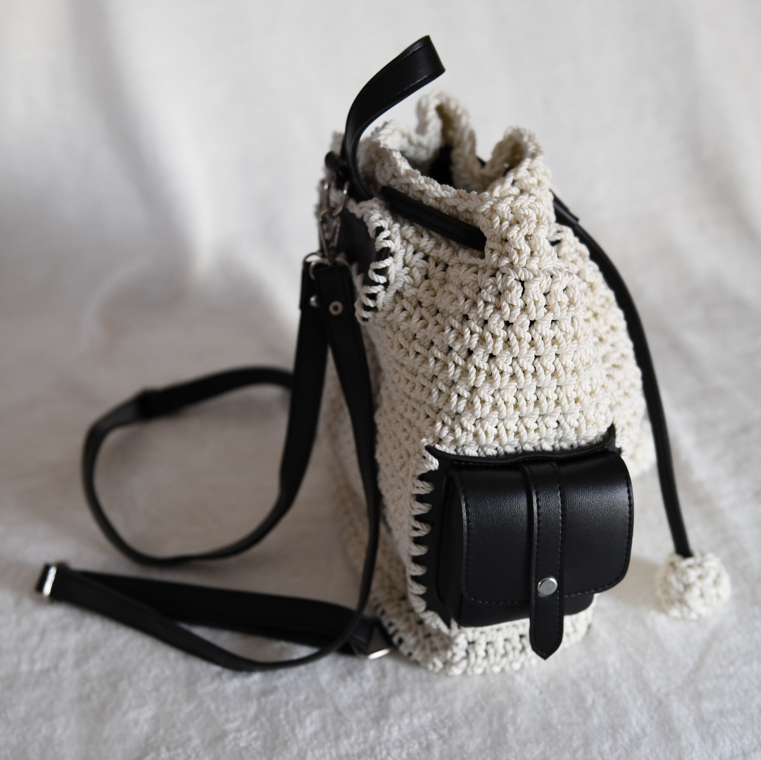cargo backpack , black/ off-white