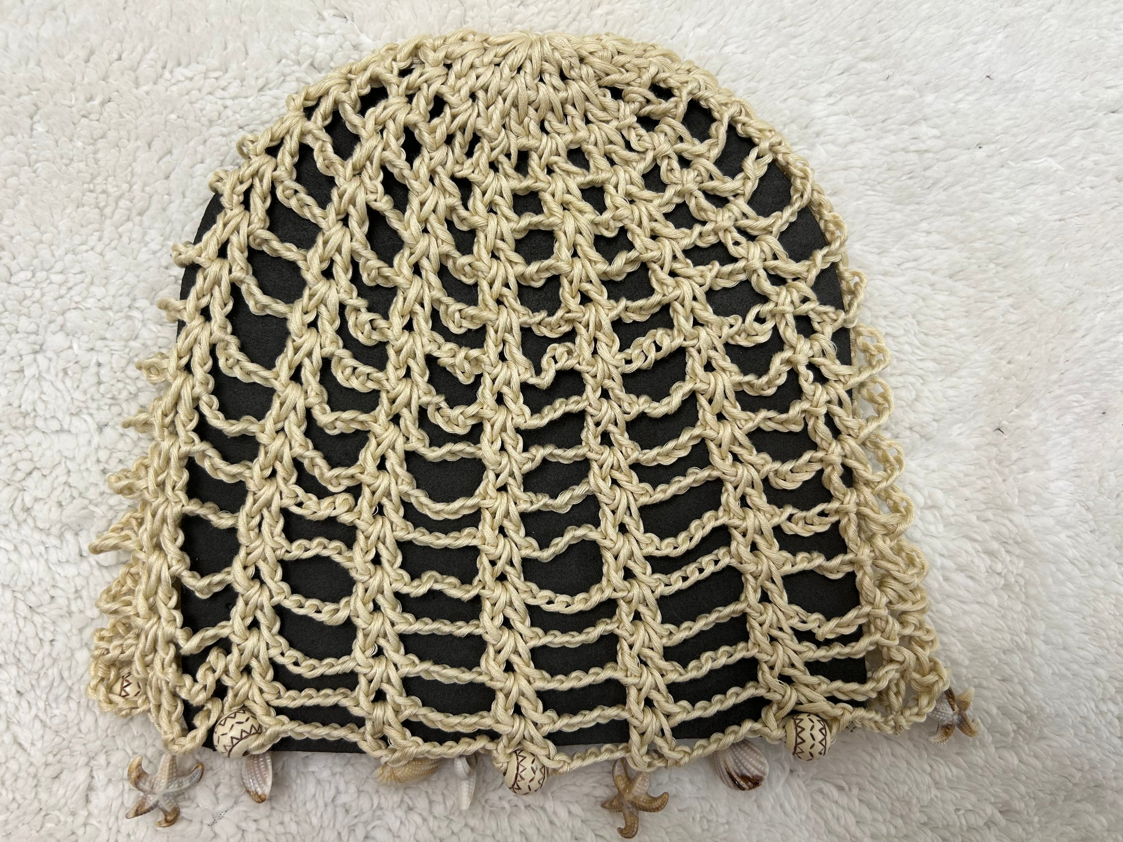 mesh hats beige 1