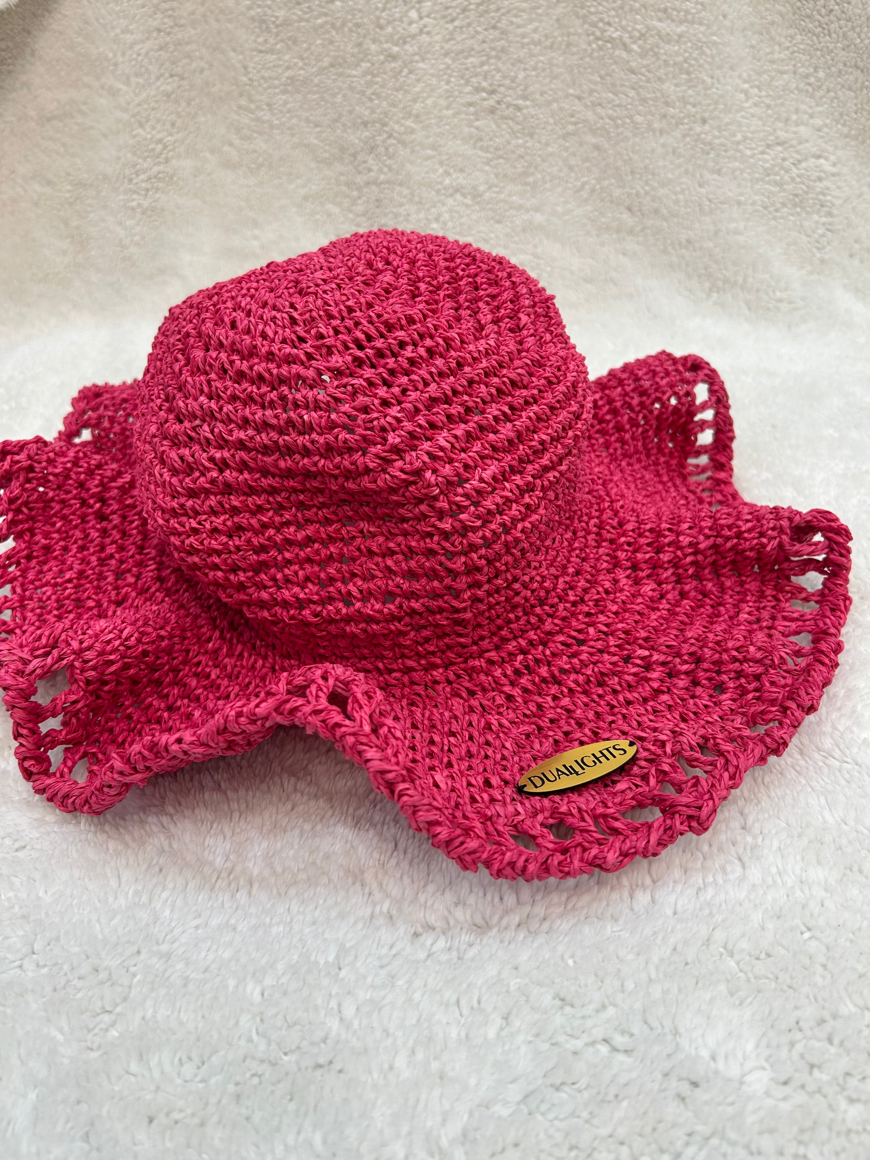 Raffia Bag & Hat Set