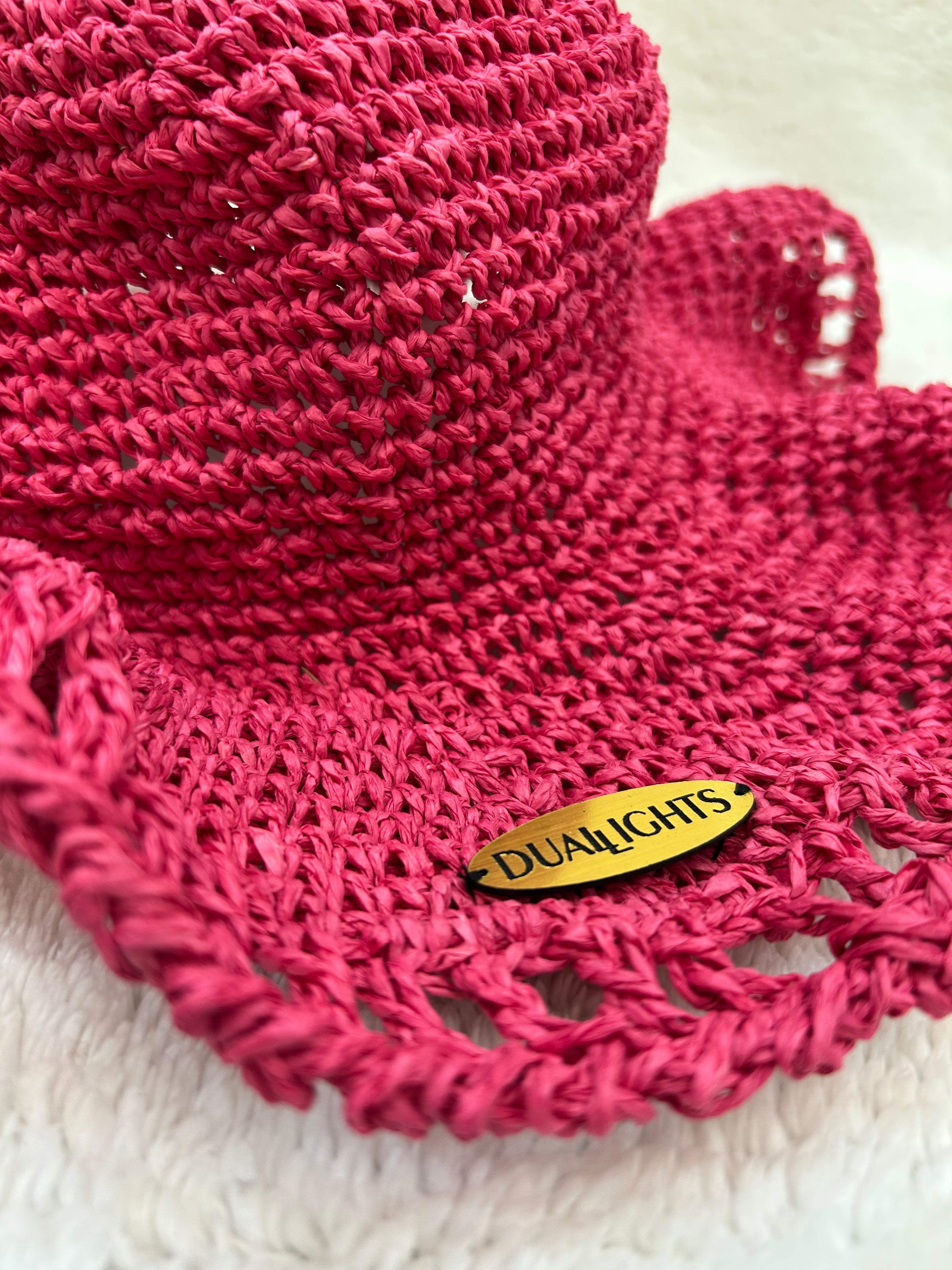 Raffia Bag & Hat Set