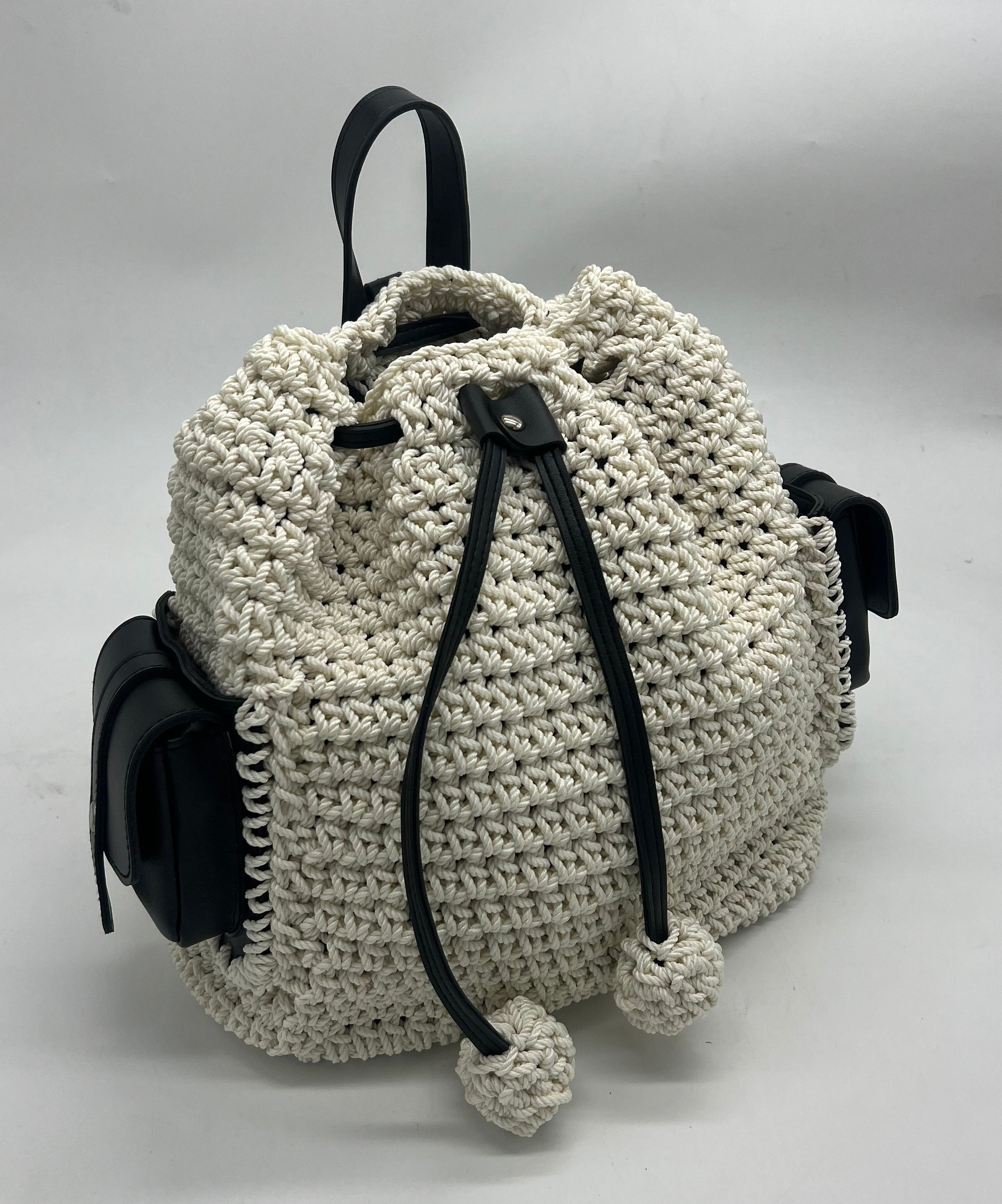 cargo backpack , black/ off-white