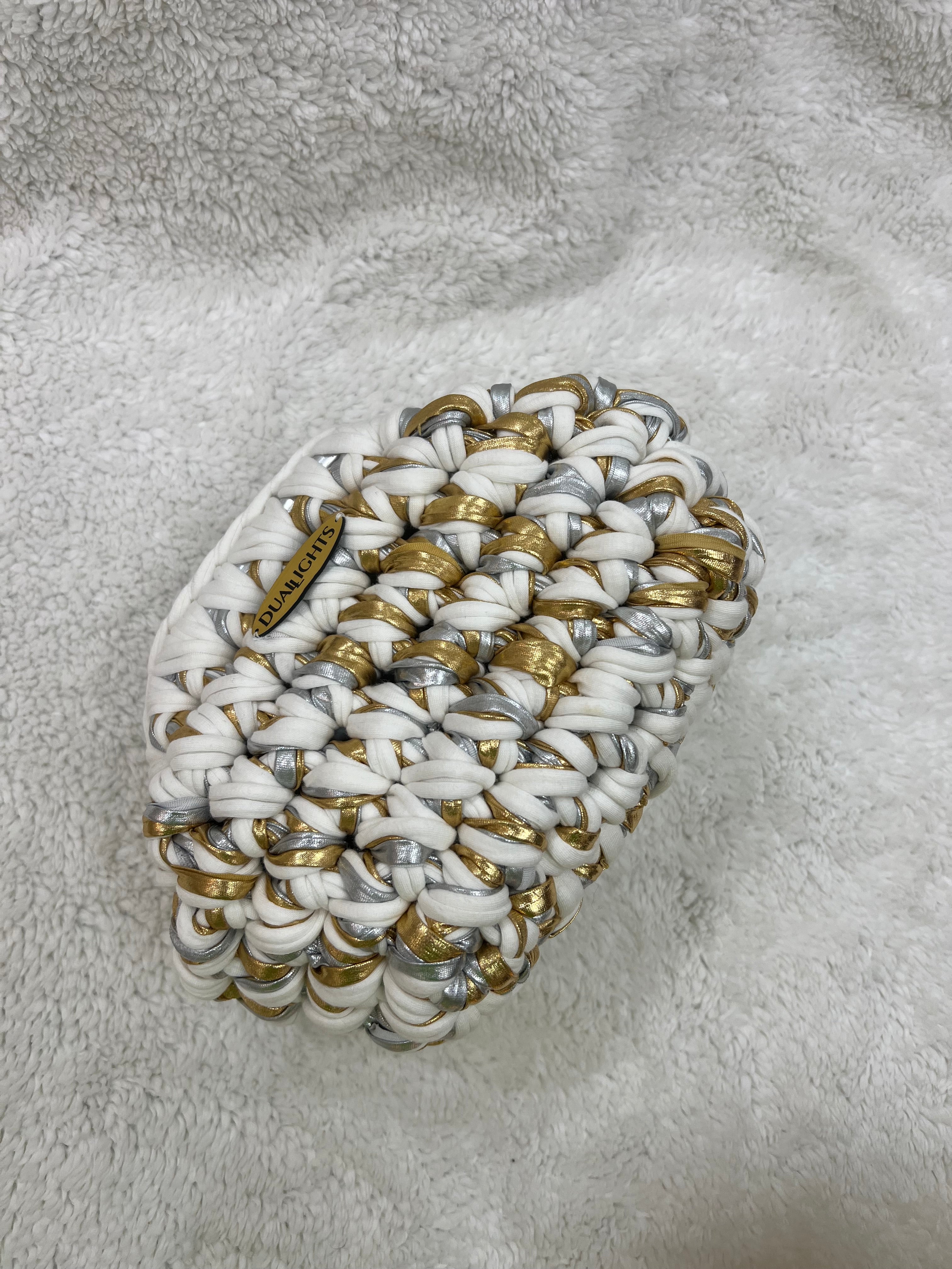 Starlight White Metallic Clutch