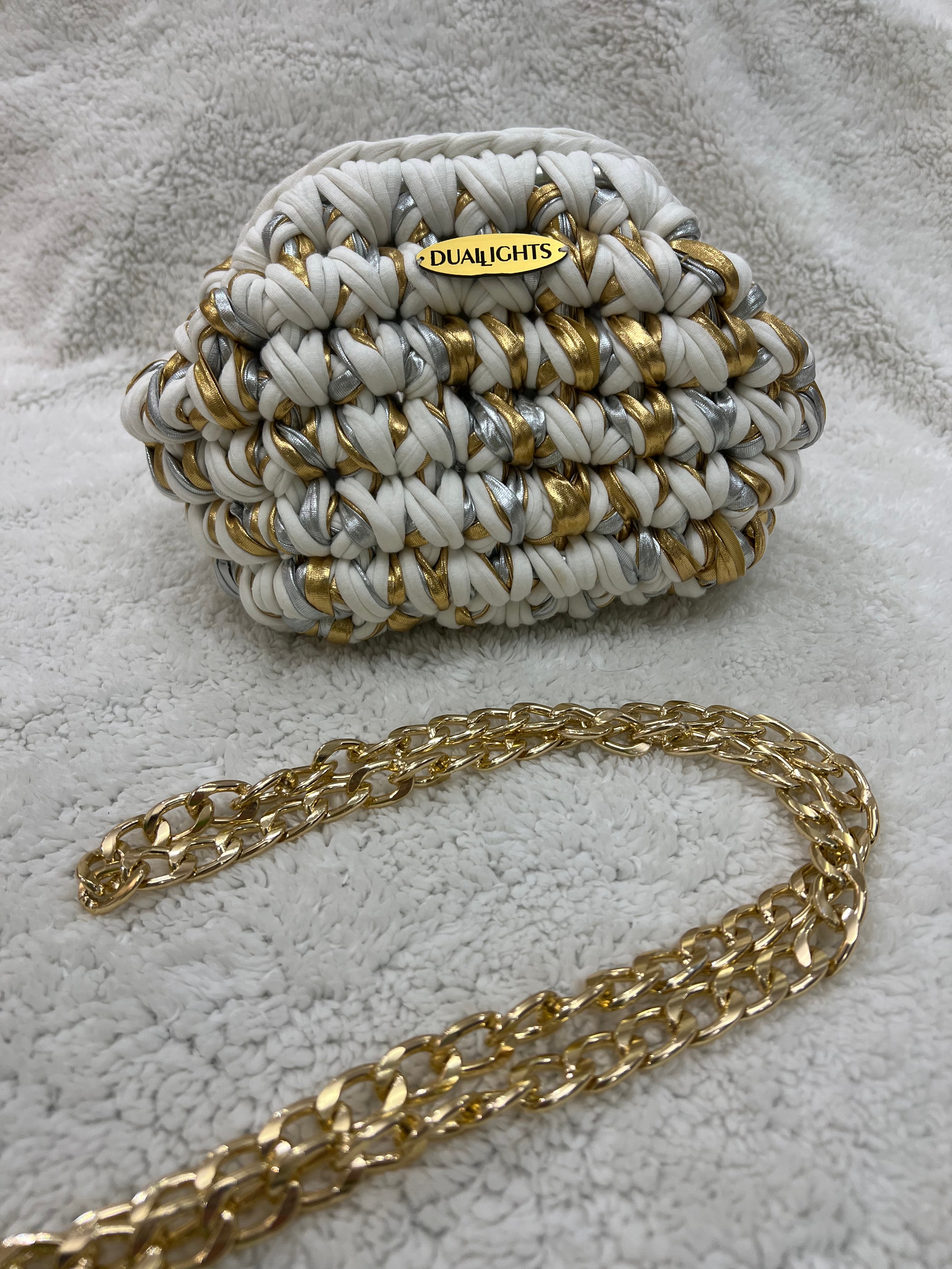 Starlight White Metallic Clutch