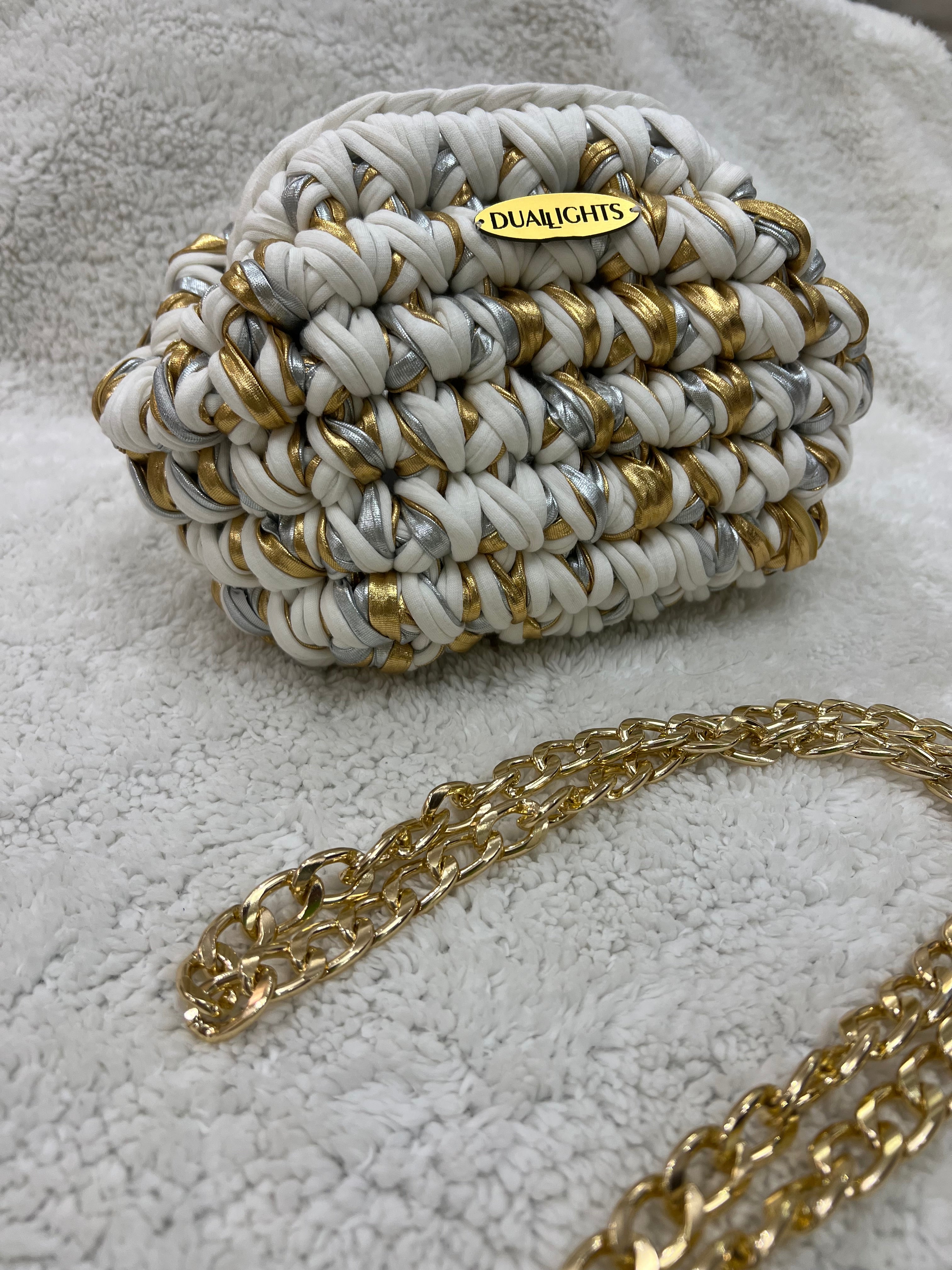 Starlight White Metallic Clutch