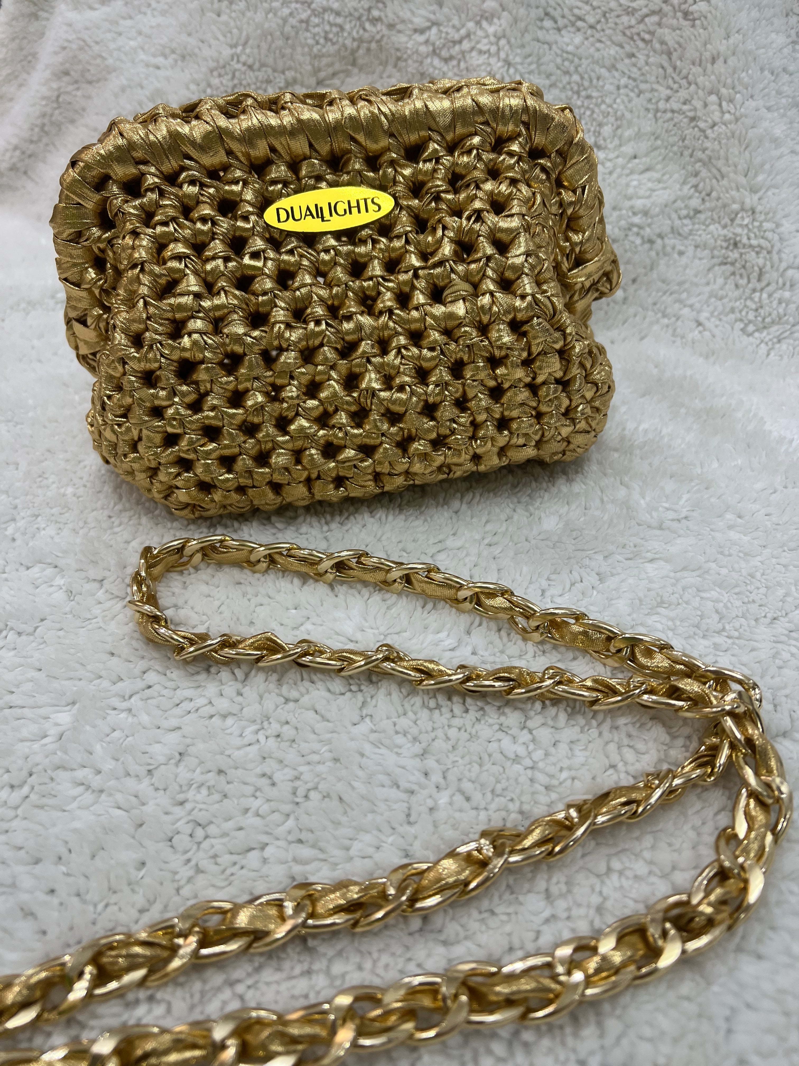 Metallic Pouch Clutch