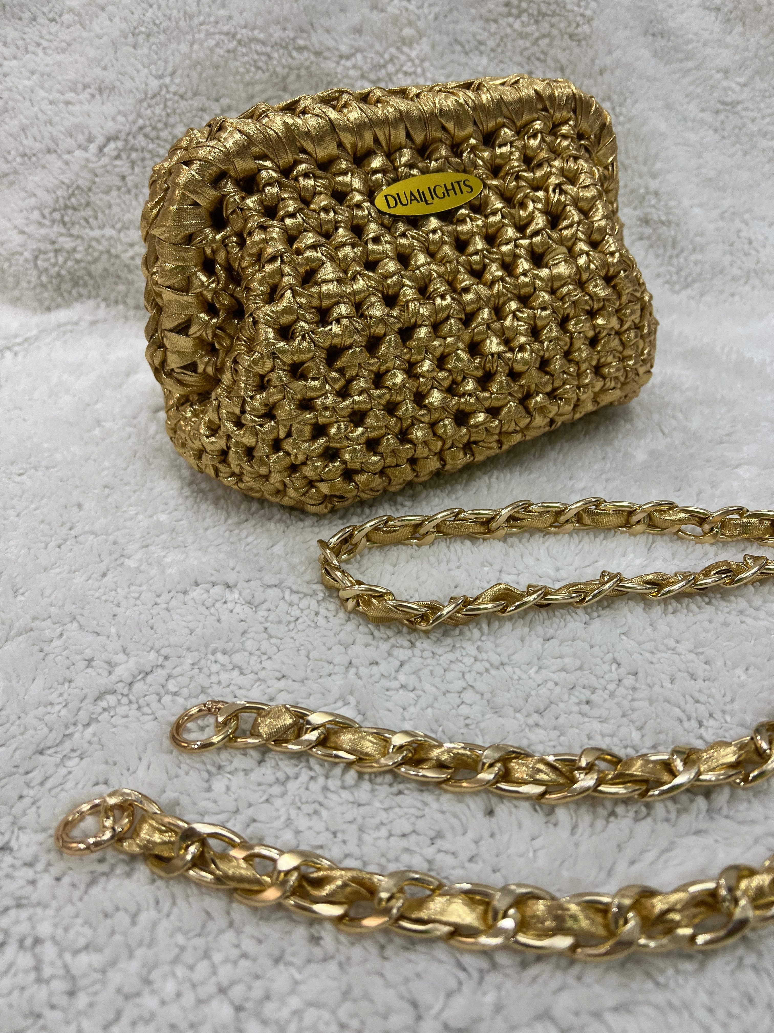 Metallic Pouch Clutch
