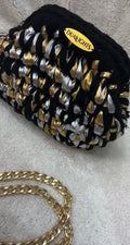 Starlight Black Metallic Clutch