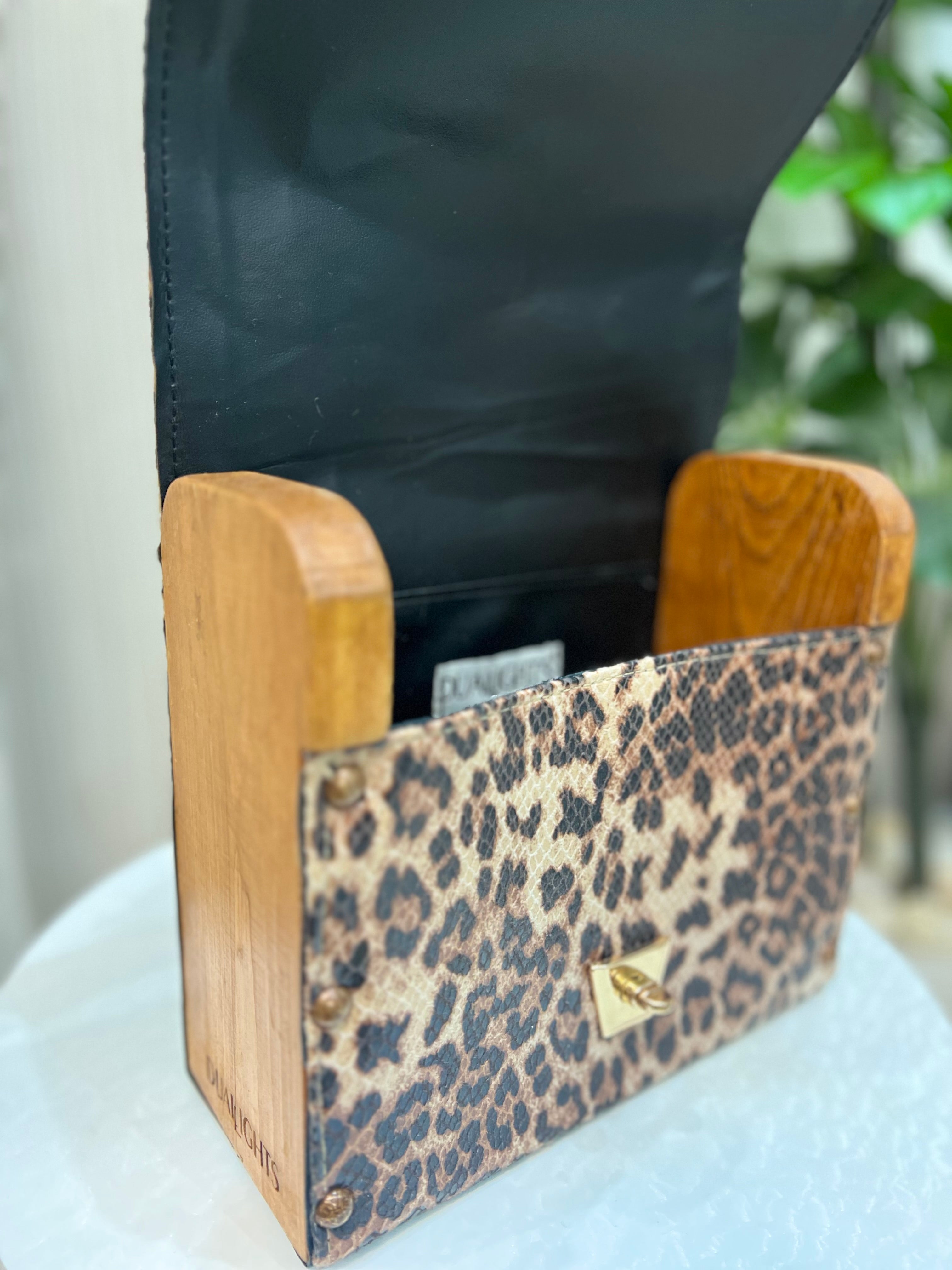 Tigerwood box bag