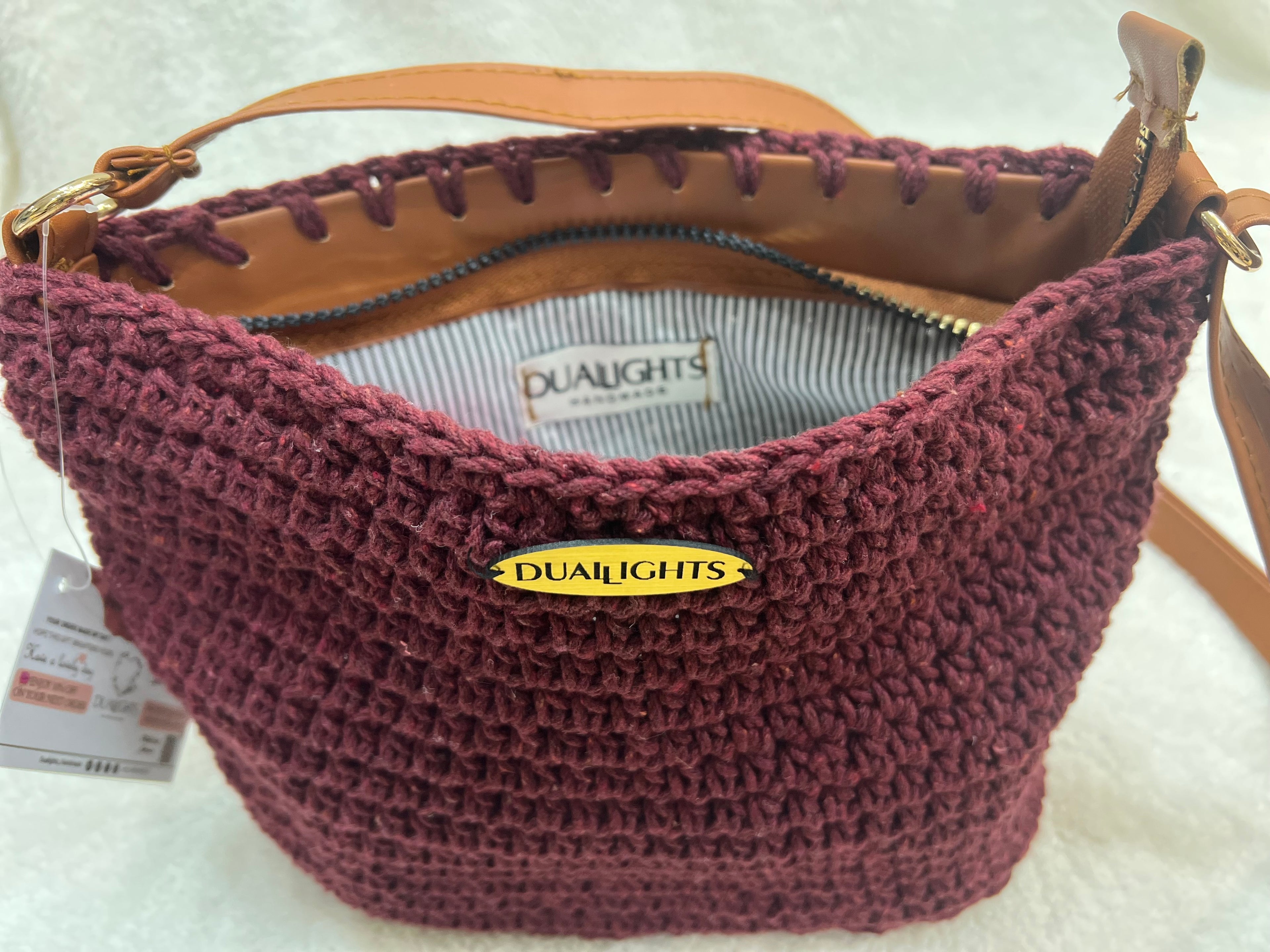 essential crossbody bag, maroon