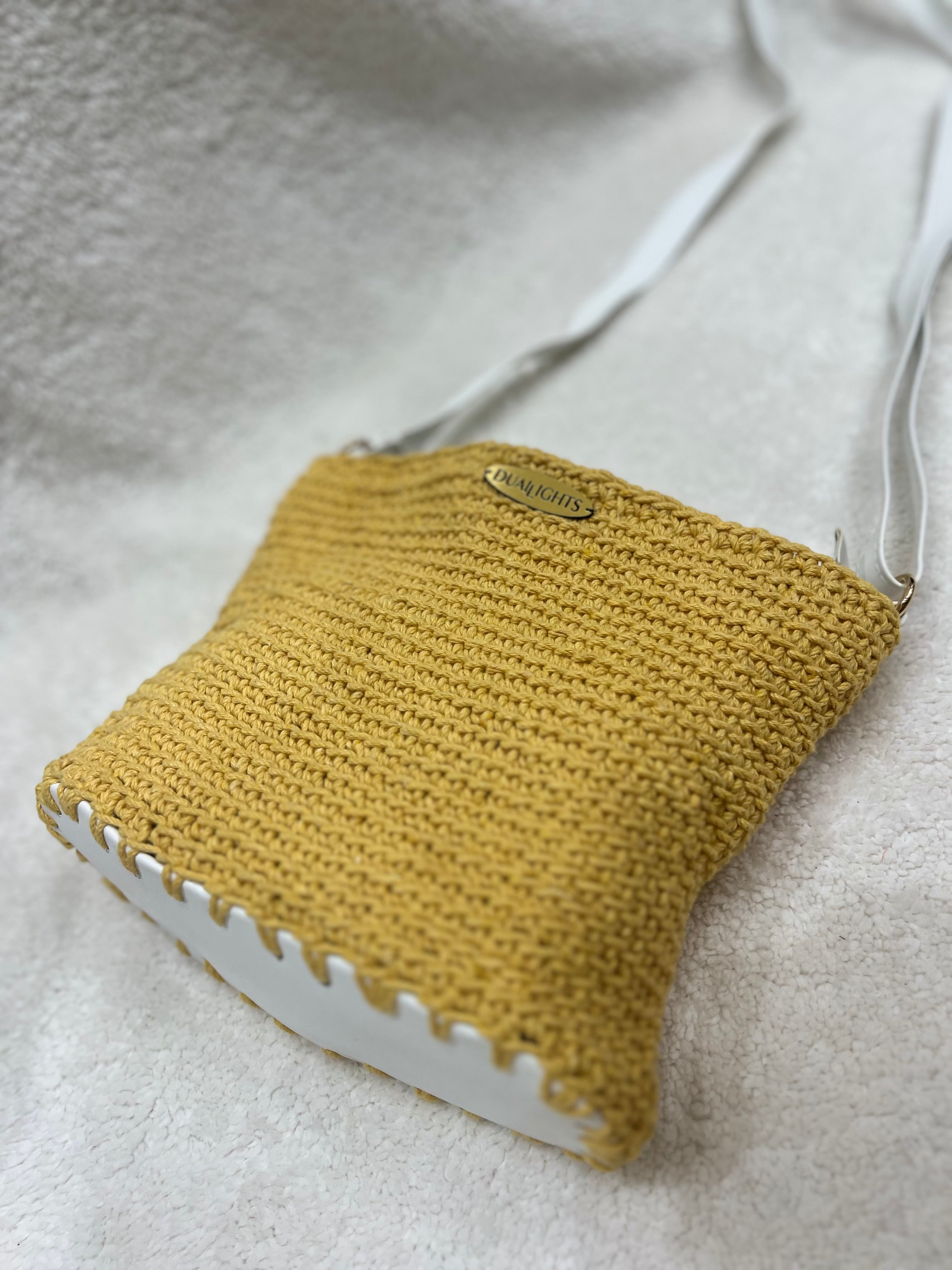essential crossbody bag, mustard