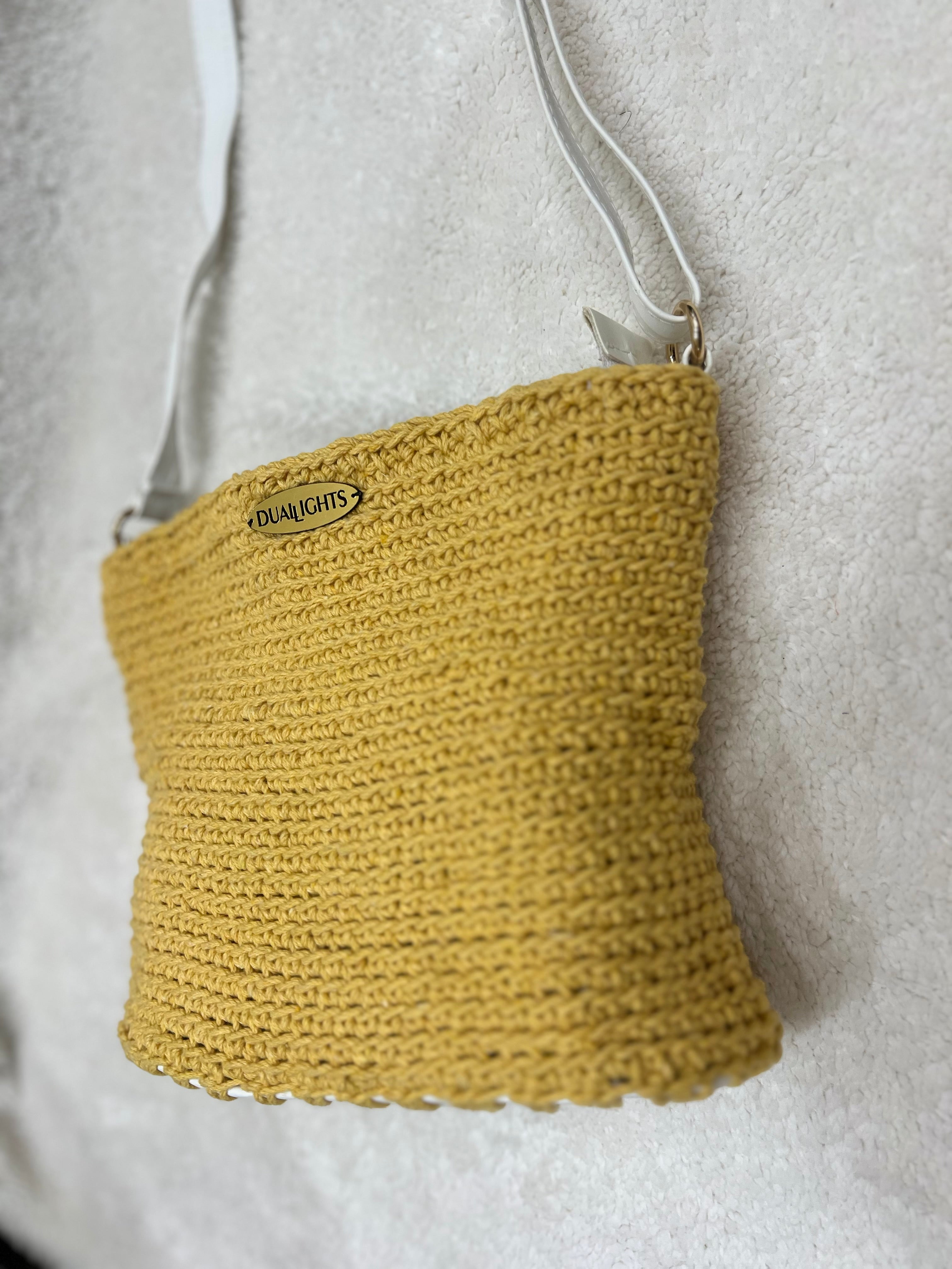 essential crossbody bag, mustard