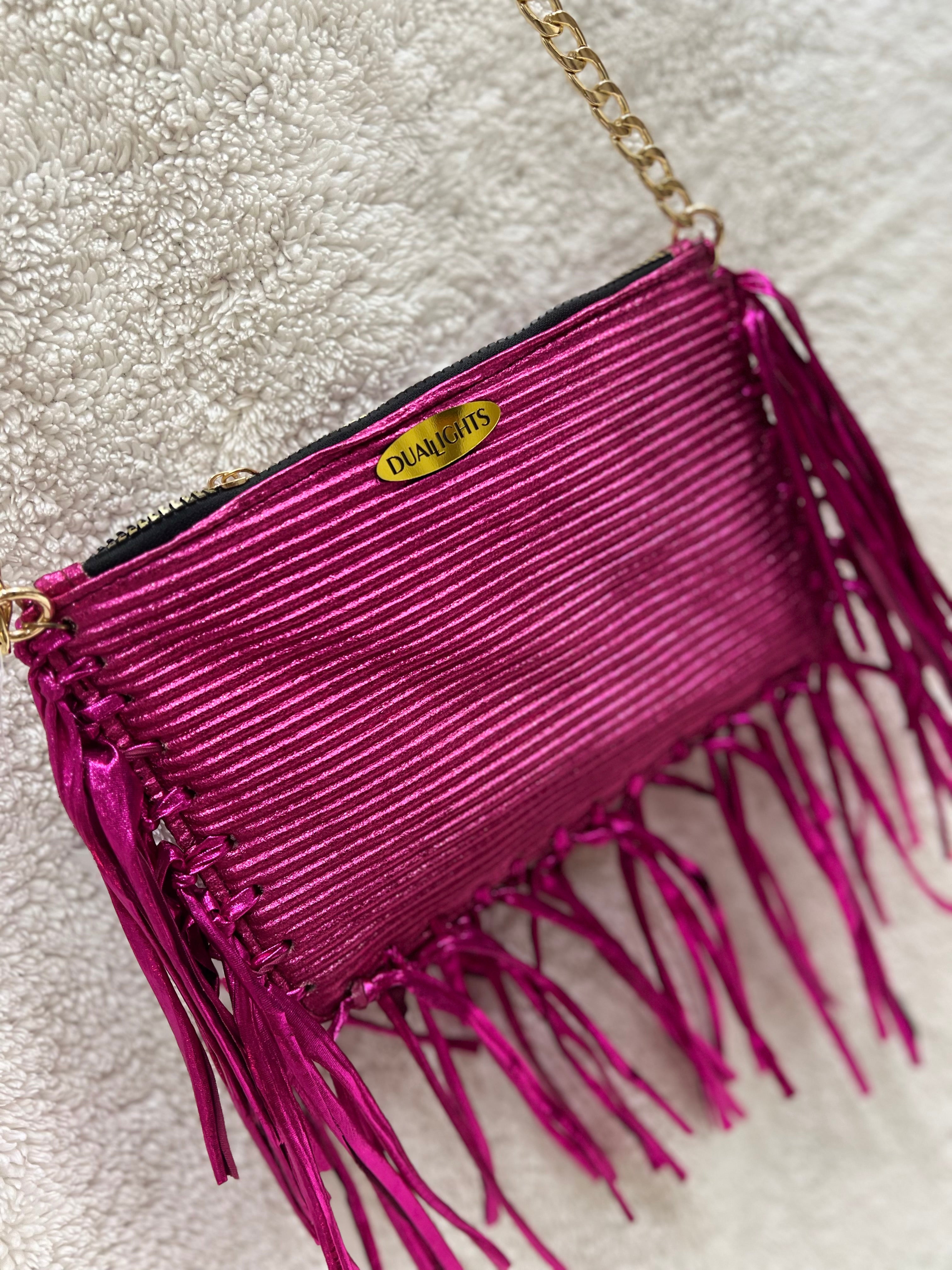 Shimmer & Sway Pouch fuchsia
