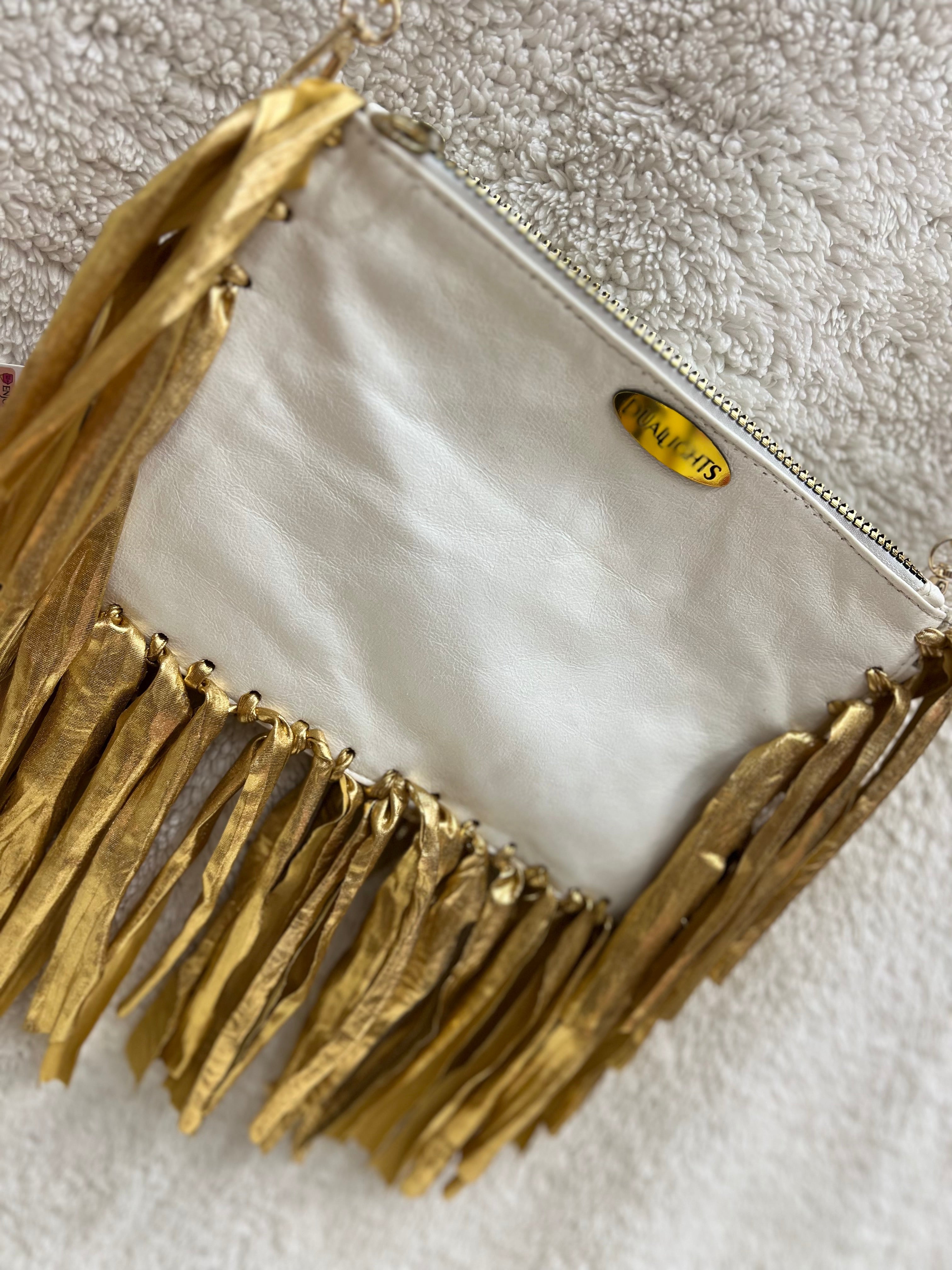 Shimmer & Sway Pouch white
