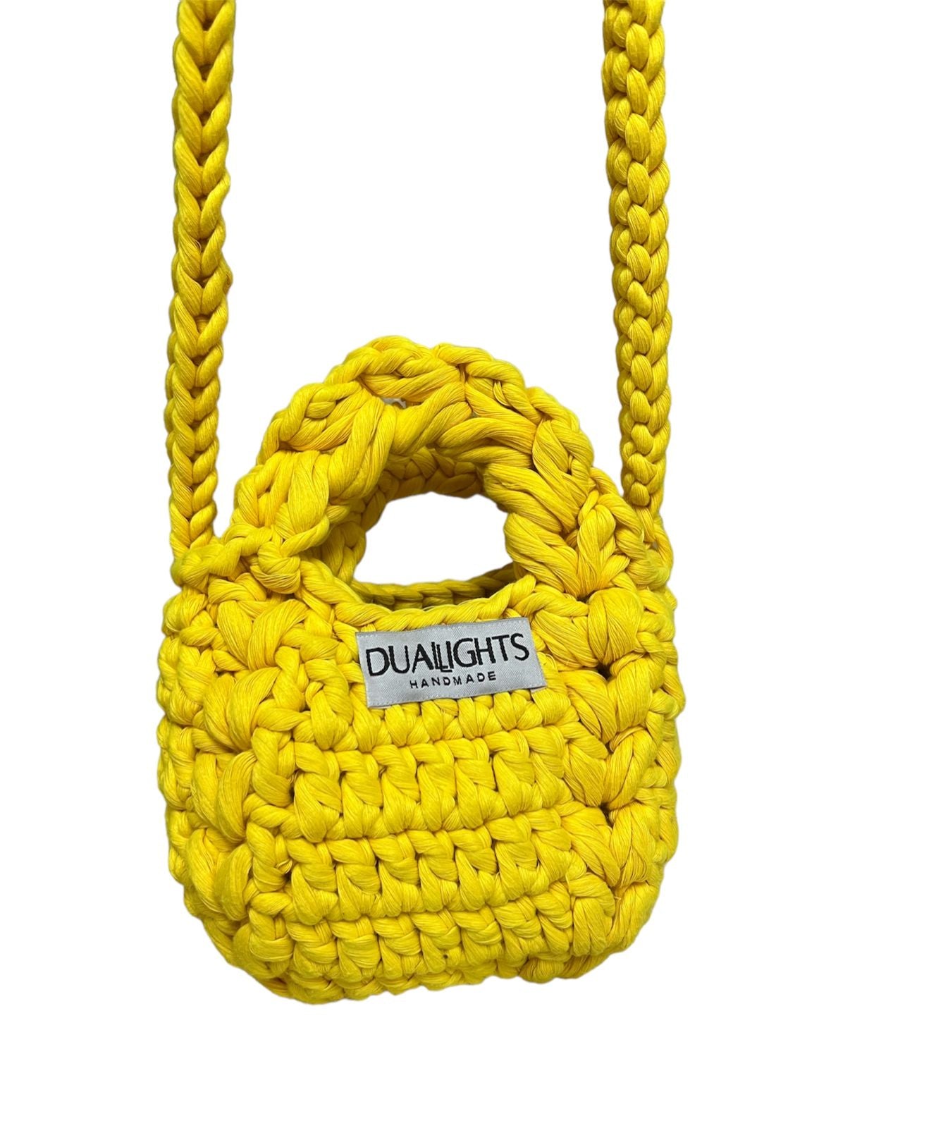 mini puffed 3d crossbody bag , yellow