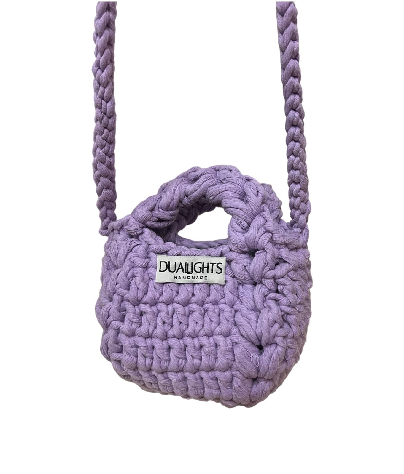 mini puffed 3d crossbody bag , lavender