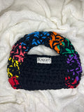 Colourful handle baguette
