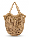 Sea Shells Net Bag, khaki