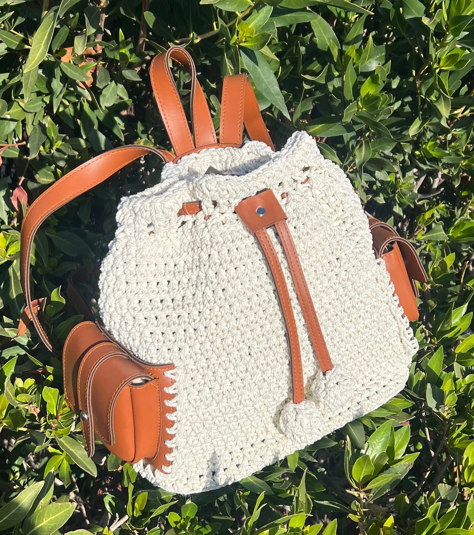 cargo backpack , havan/ off-white