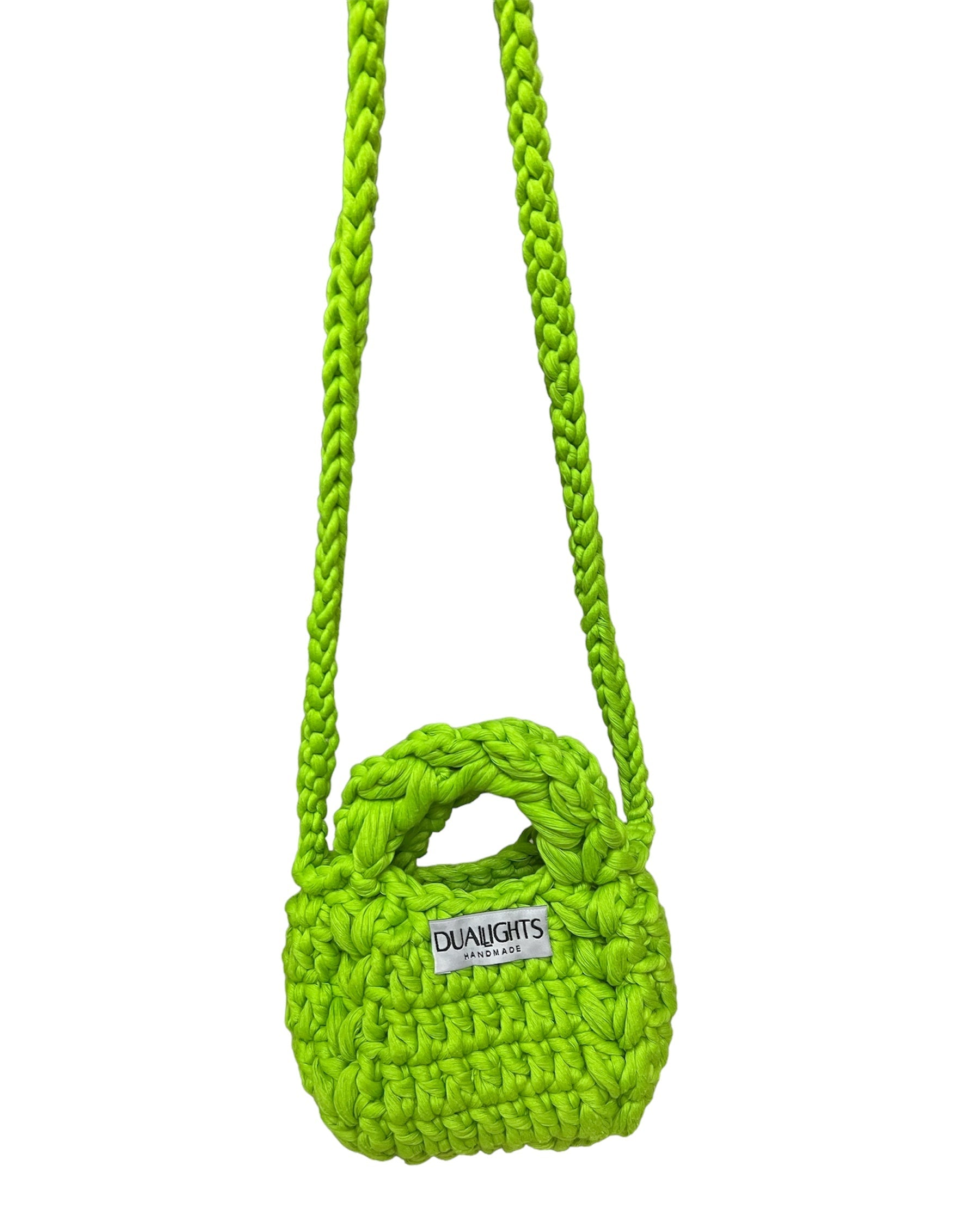mini puffed 3d crossbody bag , green