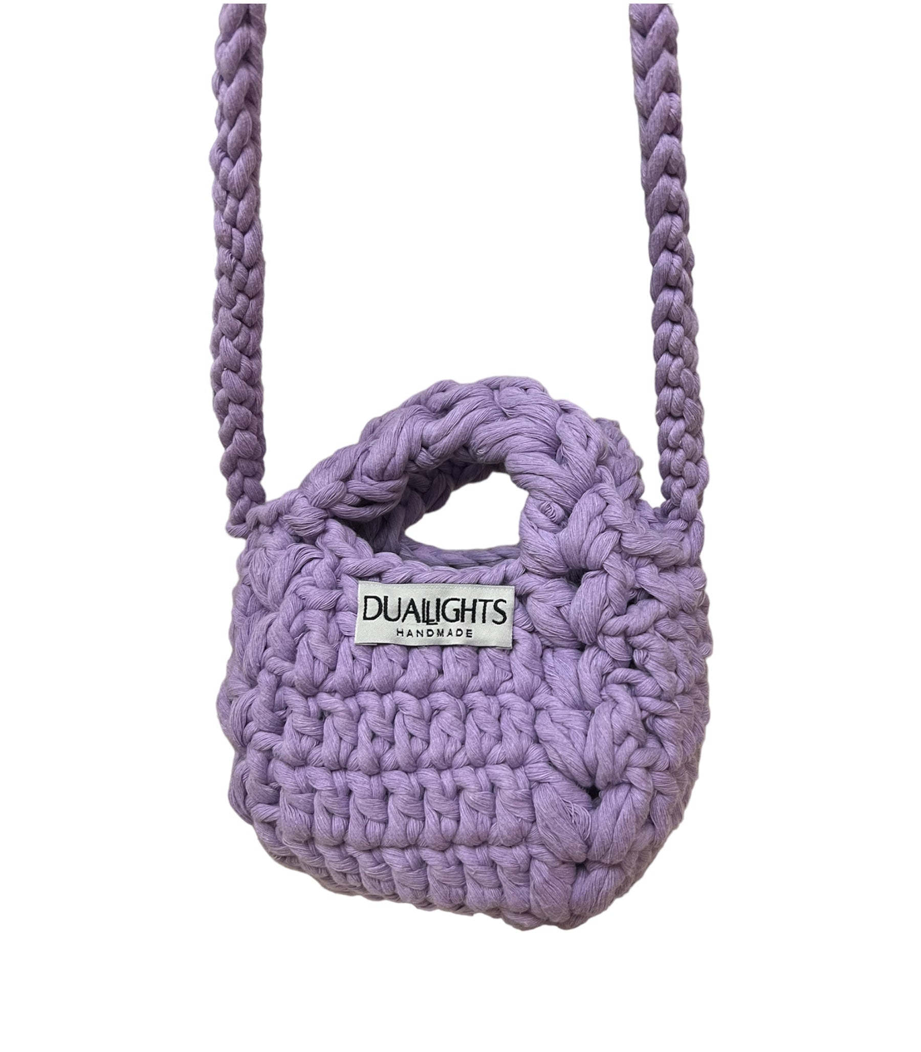 mini puffed 3d crossbody bag , lavender