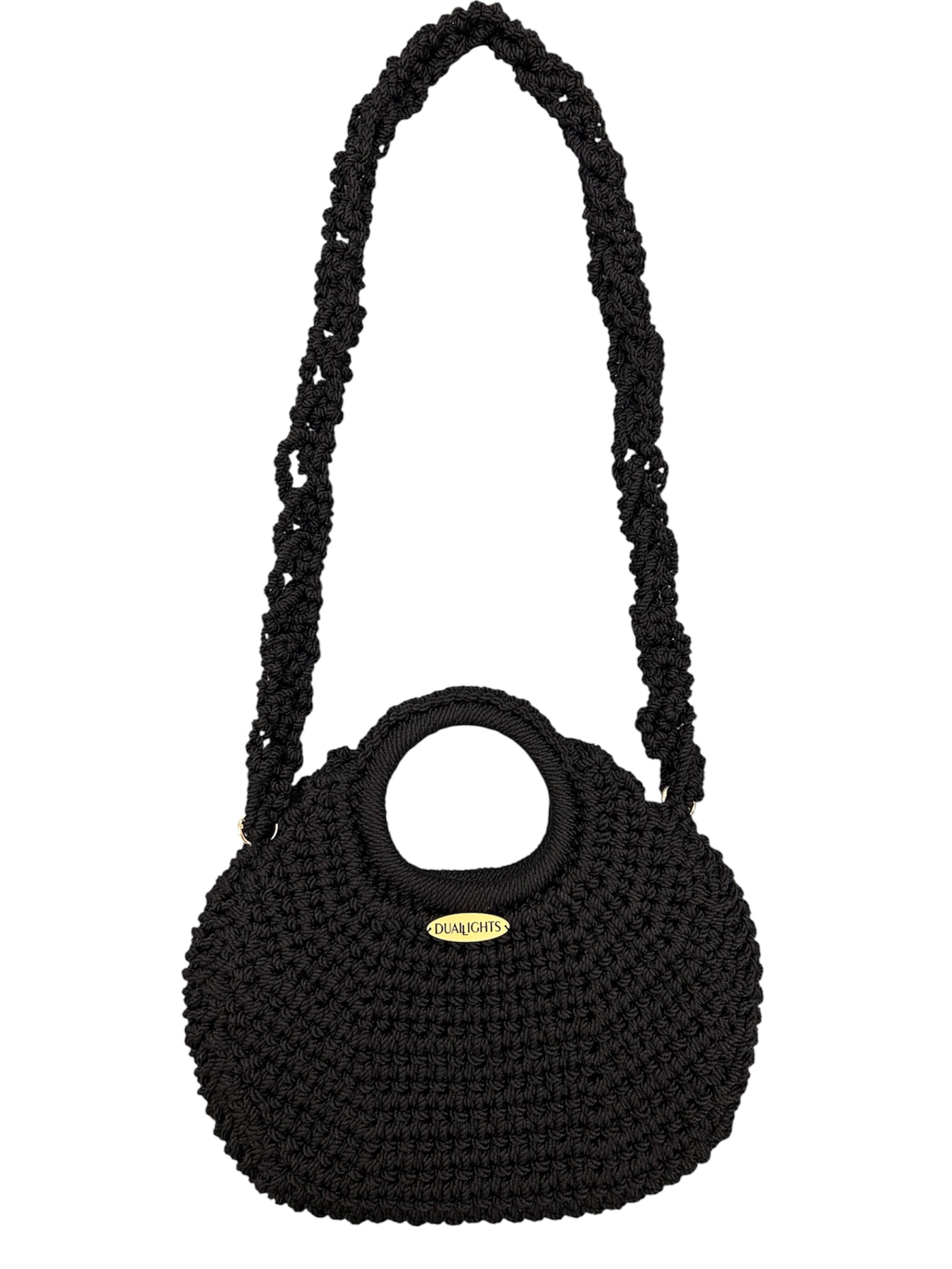 basket bag, black