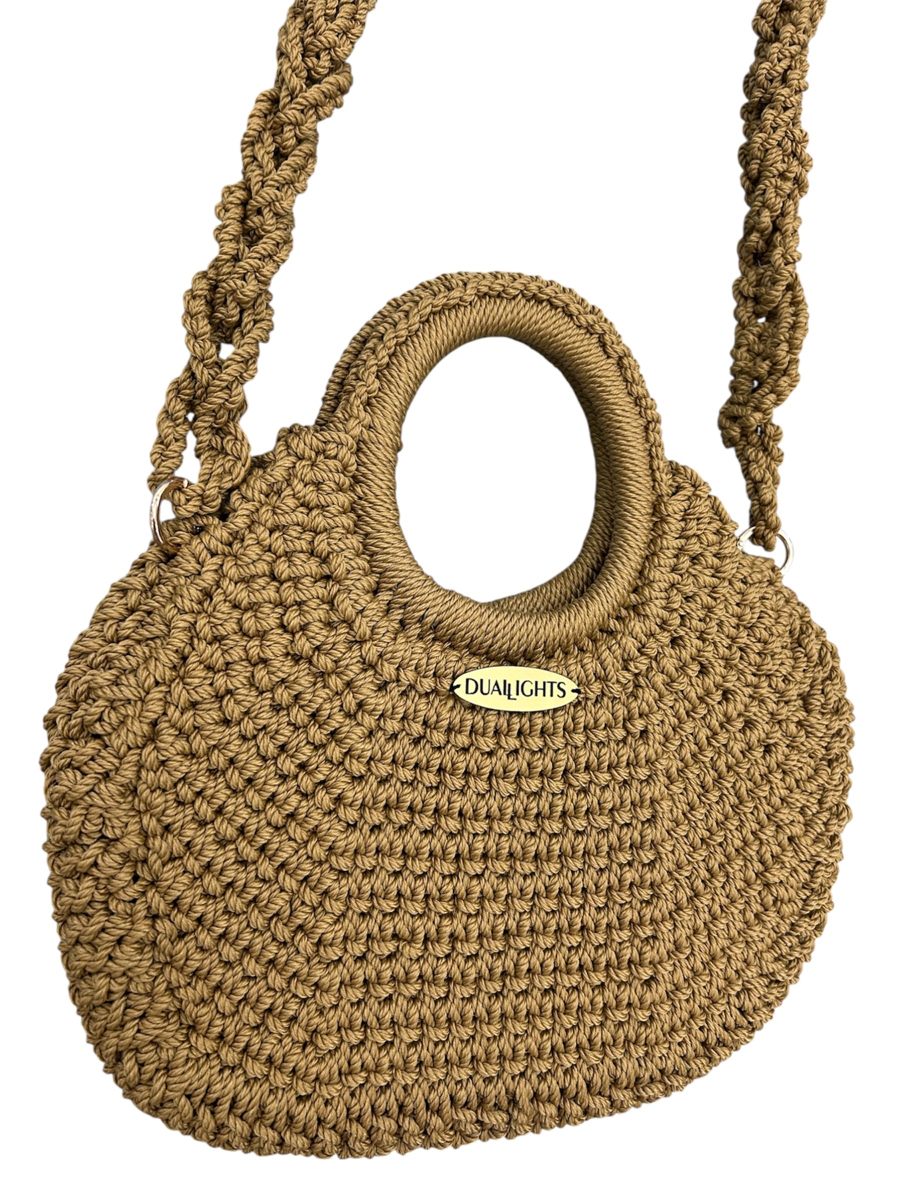 basket bag, khaki