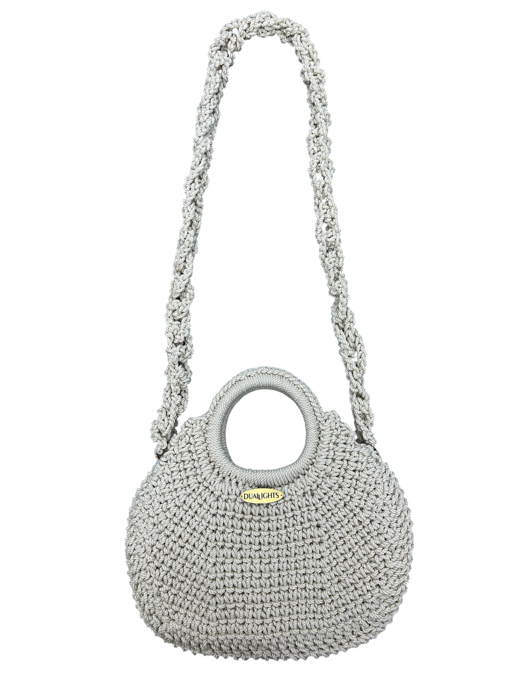 basket bag, off-white