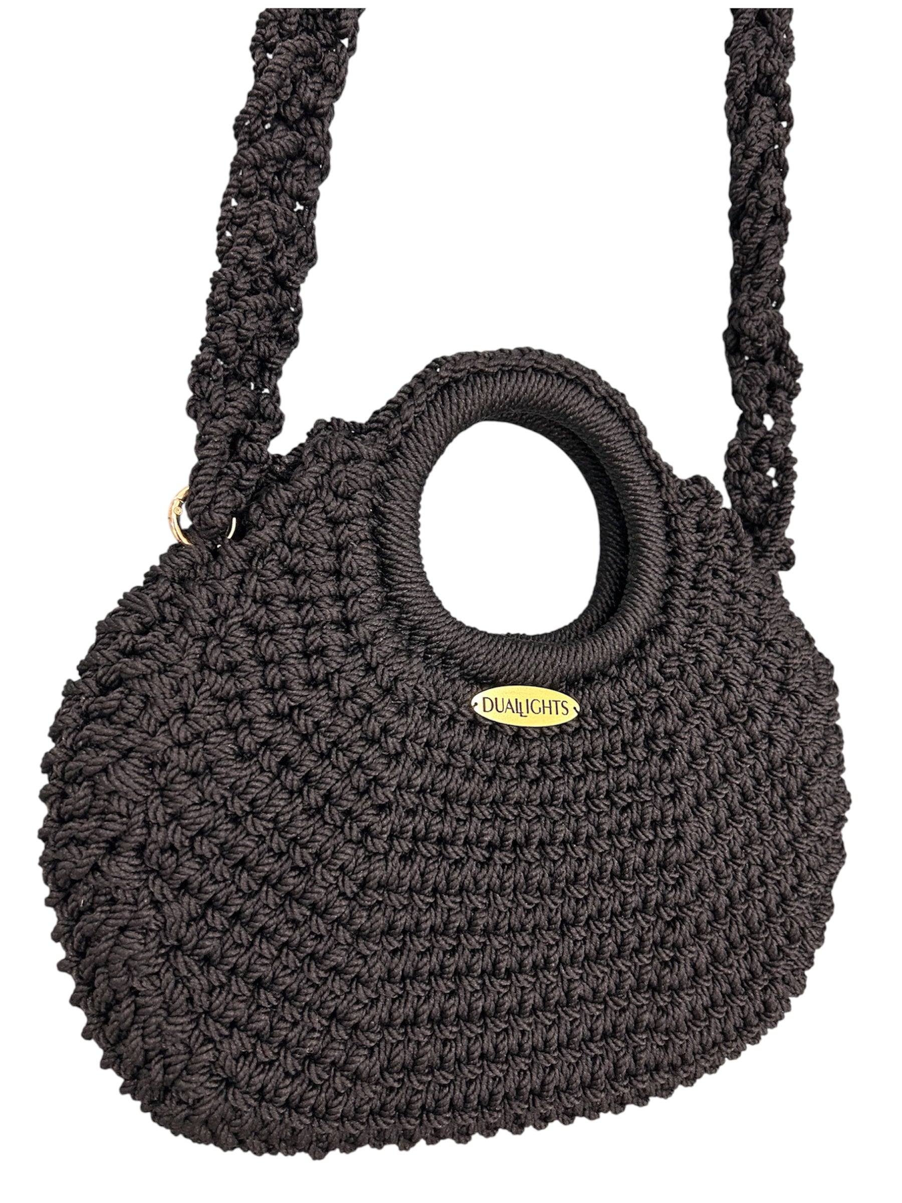 basket bag, black