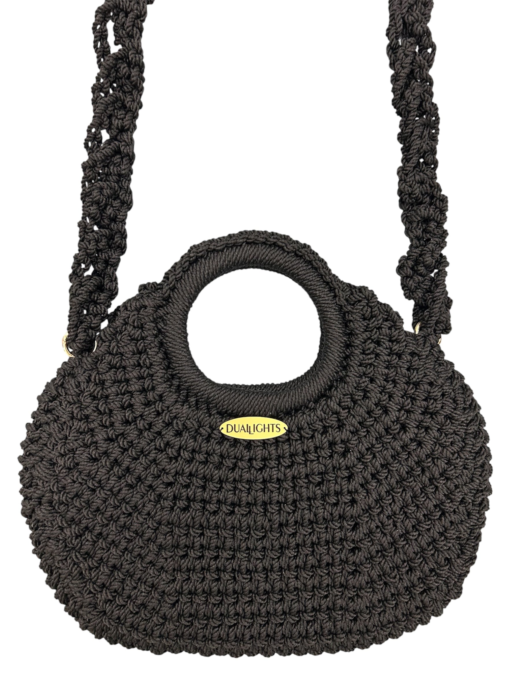 basket bag, black