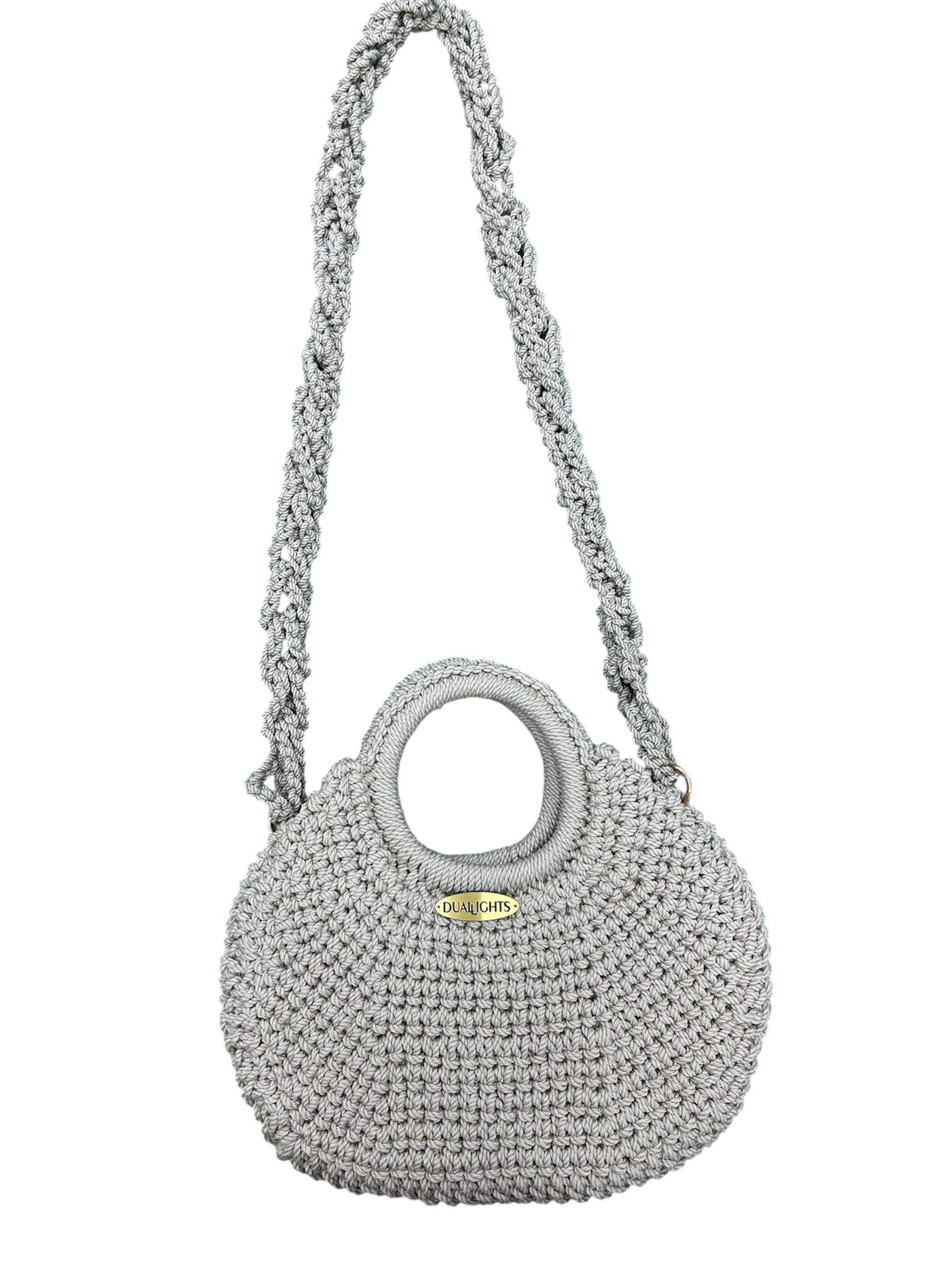 basket bag, greige