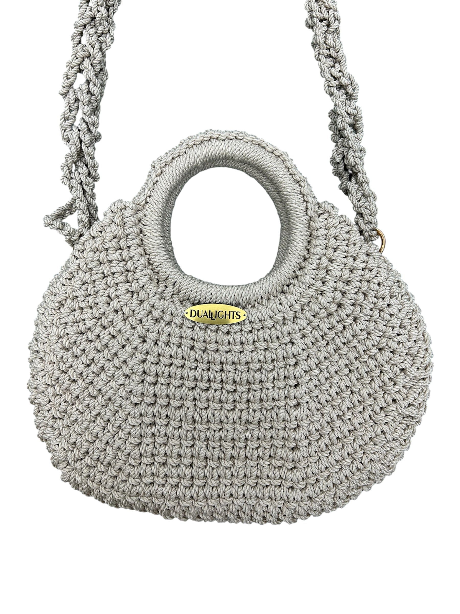 basket bag, greige